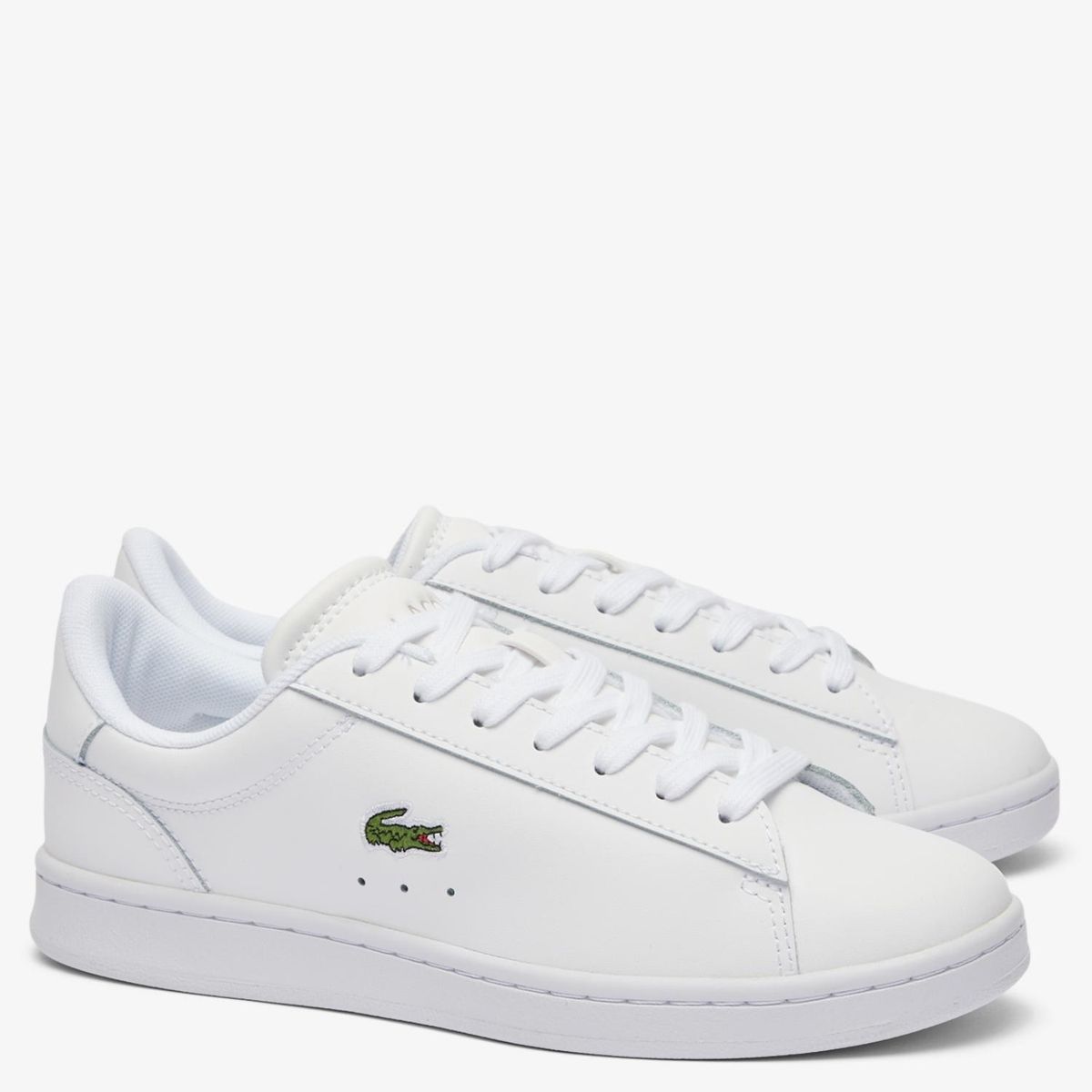 LACOSTE - Zapatilla Urbana Mujer Cuero Blanco Lacoste