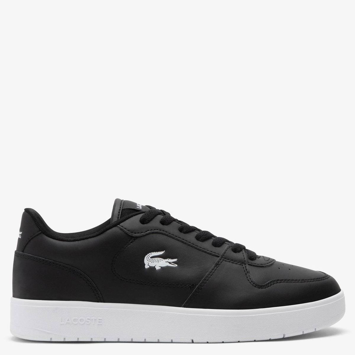 LACOSTE - Court Ace Zapatilla Urbana Hombre Negro Lacoste