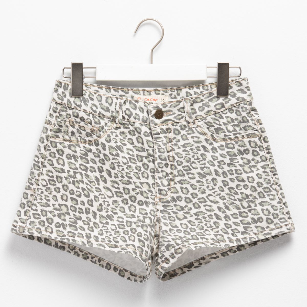 CACAO - Short Urbano Fit Niña Multicolor Cacao