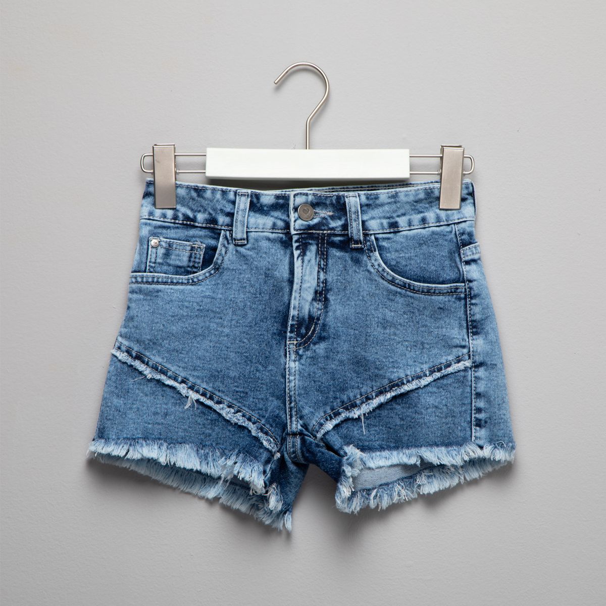 CACAO - Short Urbano Regular Fit Niña Multicolor Cacao