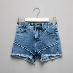 CACAO - Short Urbano Regular Fit Niña Multicolor