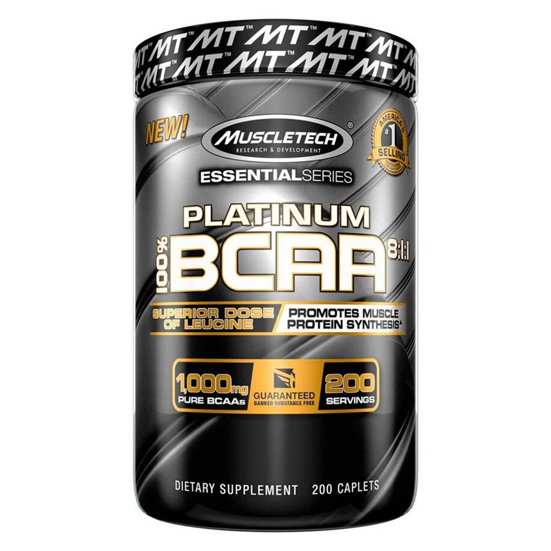 MUSCLETECH - Aminoacidos Platinum 100% Bcaa 8:1:1