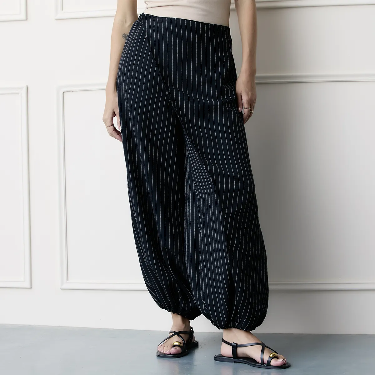 BASEMENT - Pantalón Balloon Mujer Basement