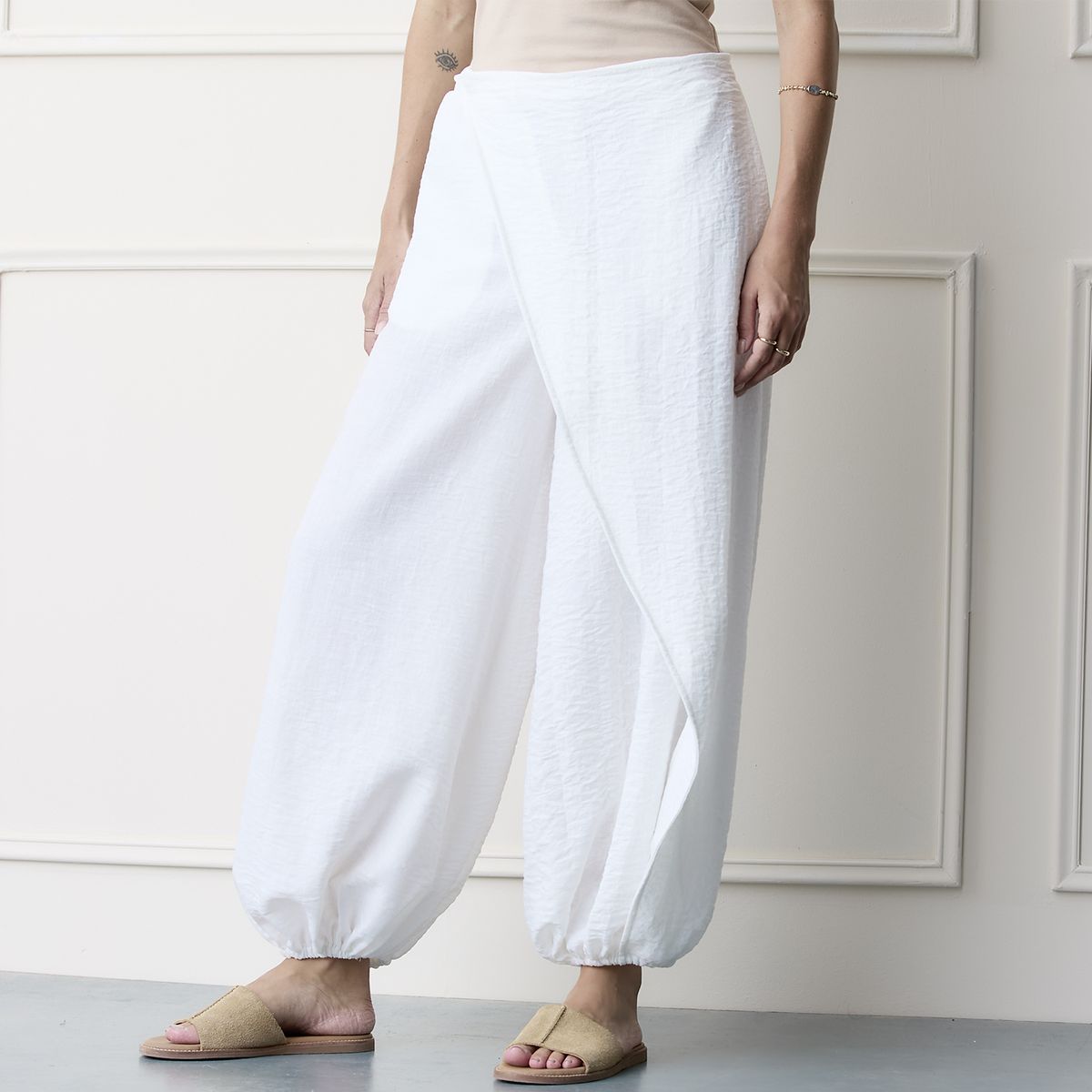 BASEMENT - Pantalón Balloon Mujer Basement