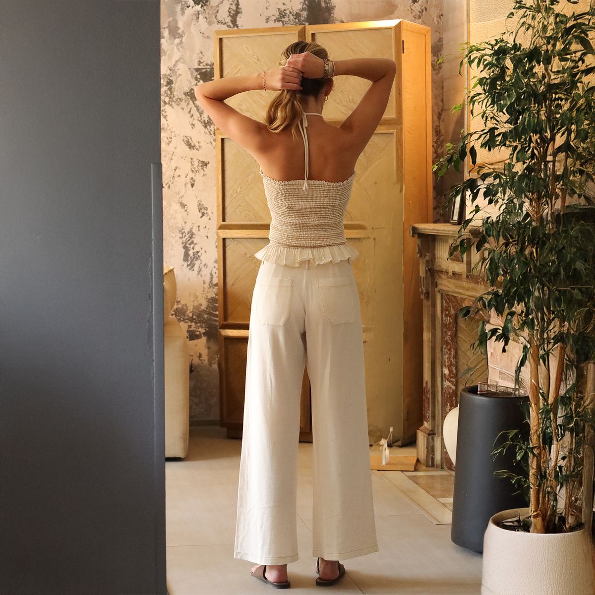 CALEDONIA LABEL - Blusa Algodón Mujer Caledonia