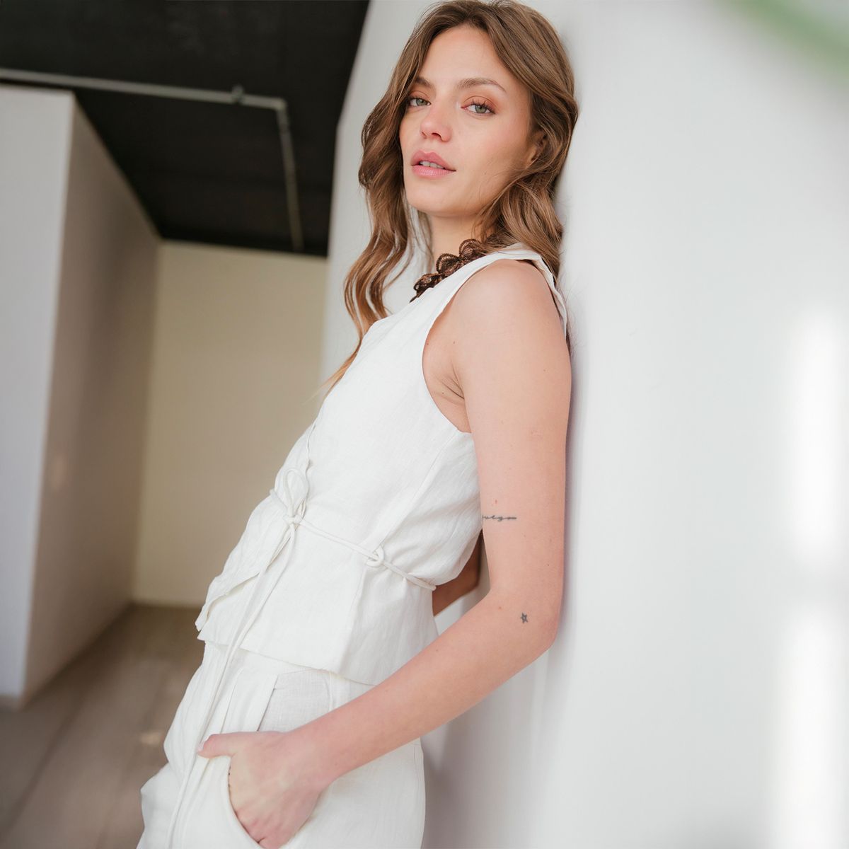 ADEU - Blusa Lino Mujer Adeu