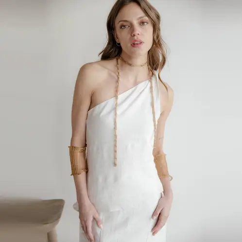 ADEU - Blusa Lino Mujer