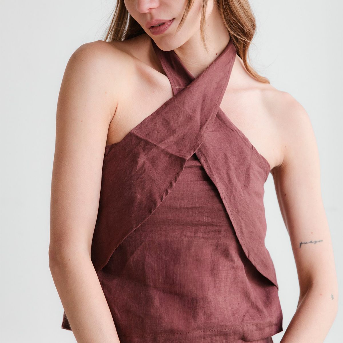 ADEU - Blusa Lino Mujer Adeu