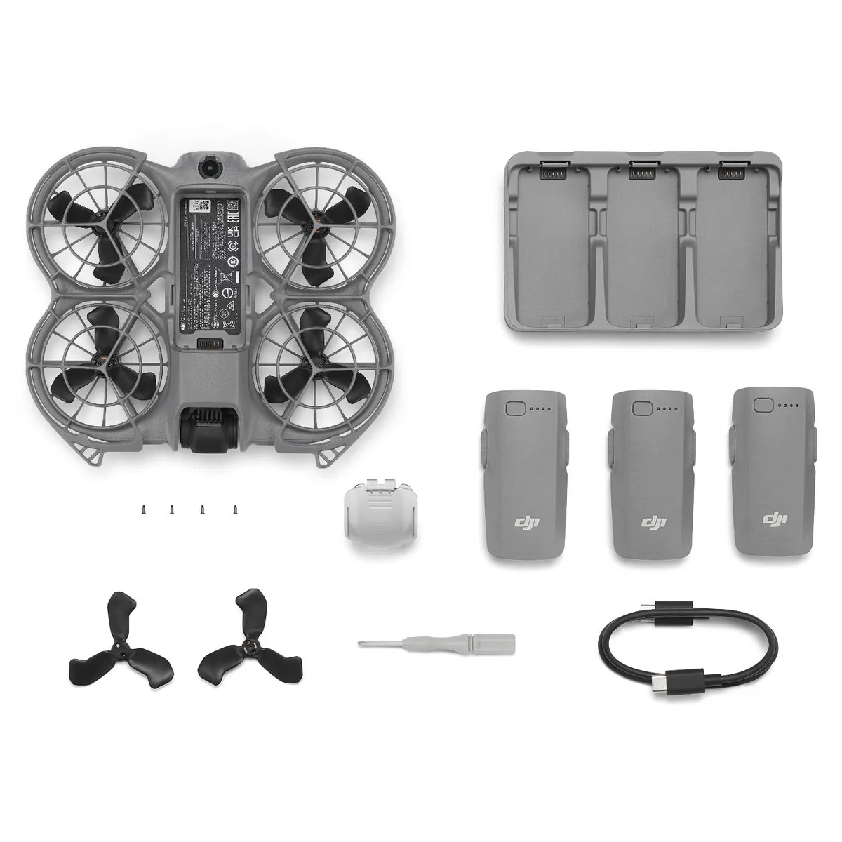 DJI - Drone Neo 2 Fly More Combo DJI (Drone Only)
