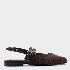 LUAU SHOES - Babucha Mujer Café