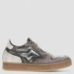 AS 98 - Zapatilla Urbana Mujer Cuero Beige