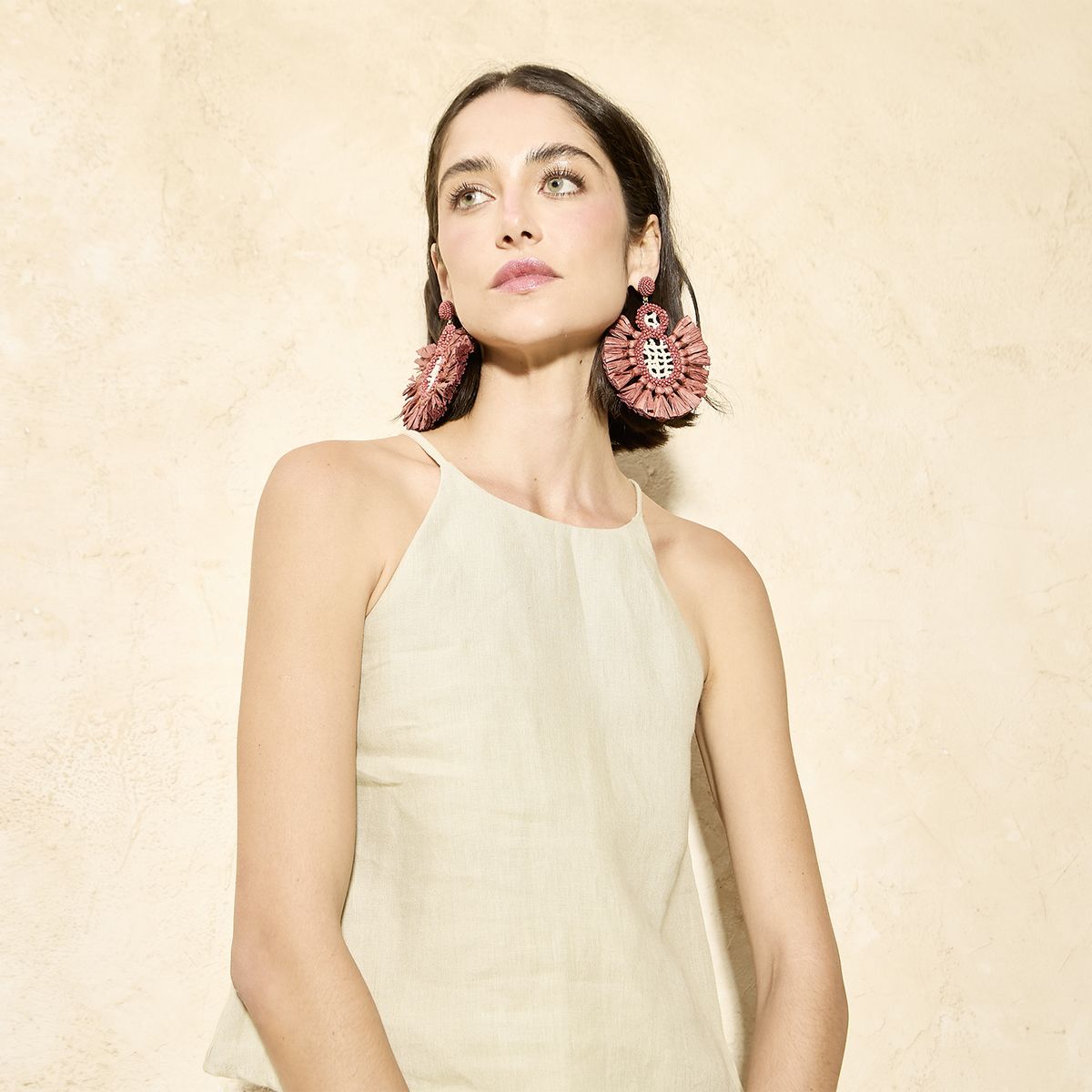 OLIVA BOUTIQUE - Blusa Brisa Lino Mujer Oliva Boutique