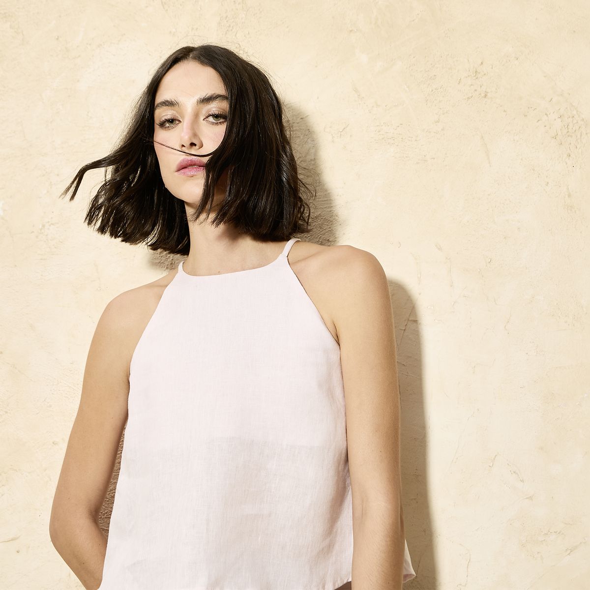 OLIVA BOUTIQUE - Blusa Brisa Lino Mujer Oliva Boutique