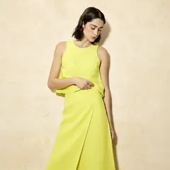 OLIVA BOUTIQUE - Blusa Magnolia Lino Mujer