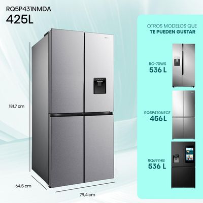 Imagen 2 del producto Refrigerador French Door 425 Litros No Frost RQ5P431NM