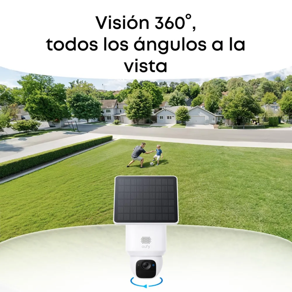 eufy SoloCam Solar E30 Blanco, foto 2