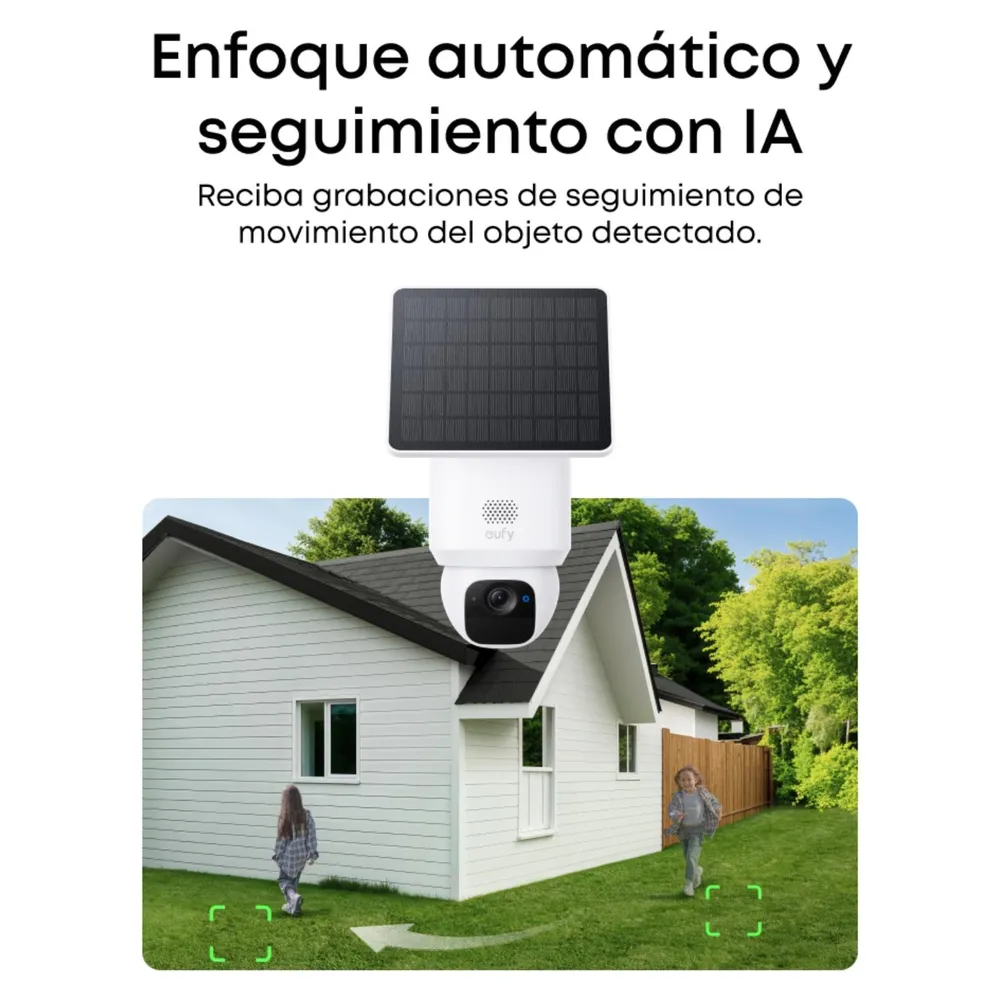 eufy SoloCam Solar E30 Blanco, foto 3