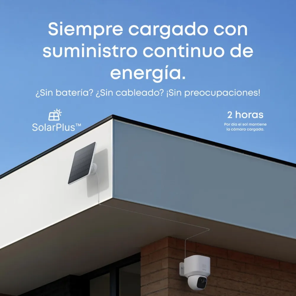 eufy SoloCam Solar E30 Blanco, foto 6