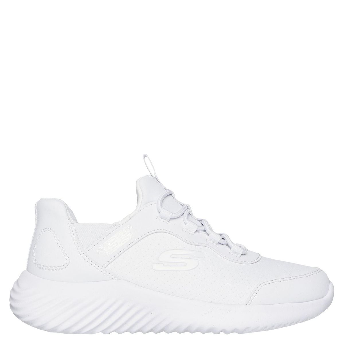 SKECHERS - Calzado Escolar Niño Blanco (26 A 35) Skechers