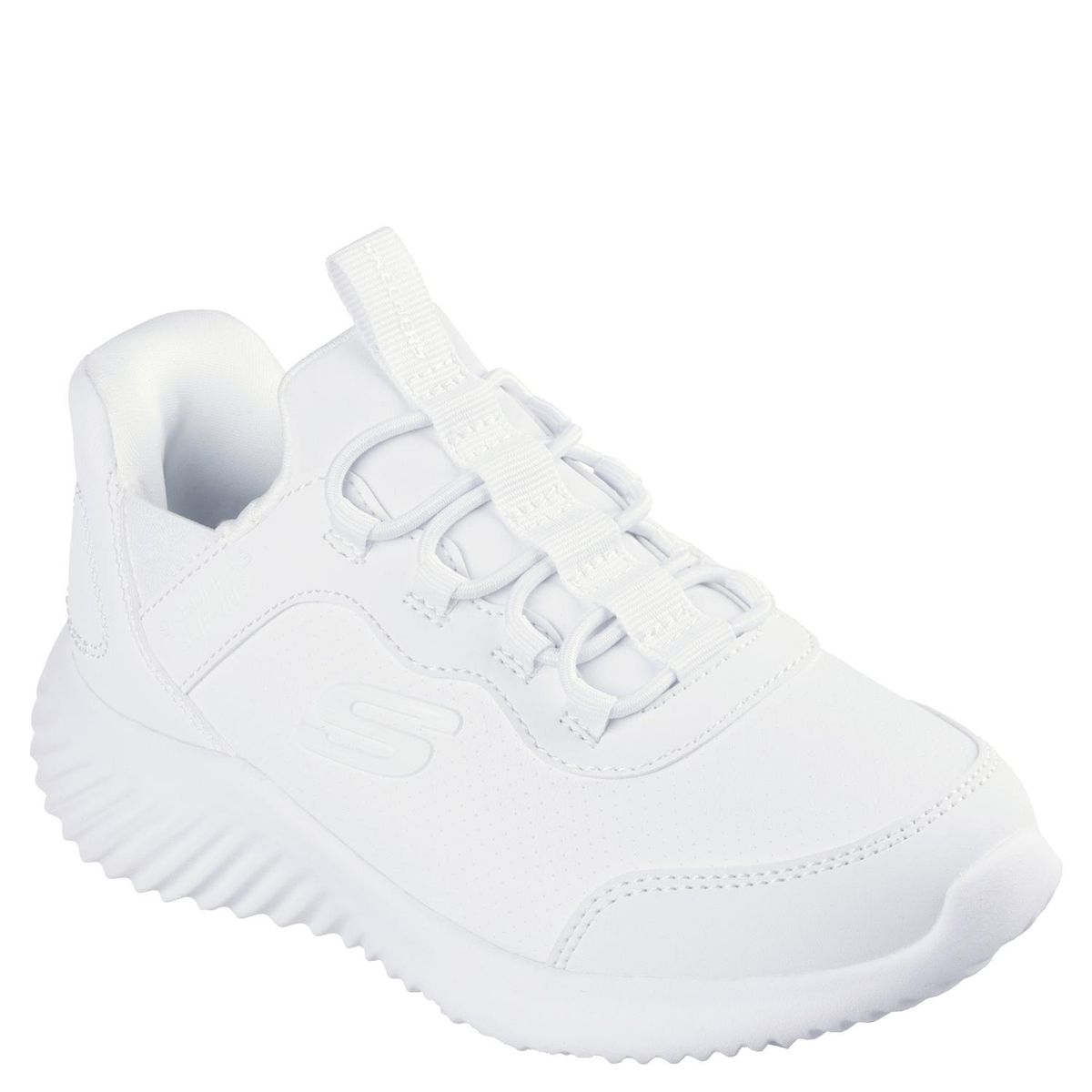SKECHERS - Calzado Escolar Niño Blanco (26 A 35) Skechers