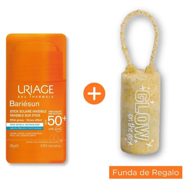 Bariésun Stick Invisible SPF 50+ 18 g + Funda Glow