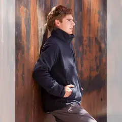 MAUI AND SONS - Poleron Escolar Polar Manga Larga Niño Azul