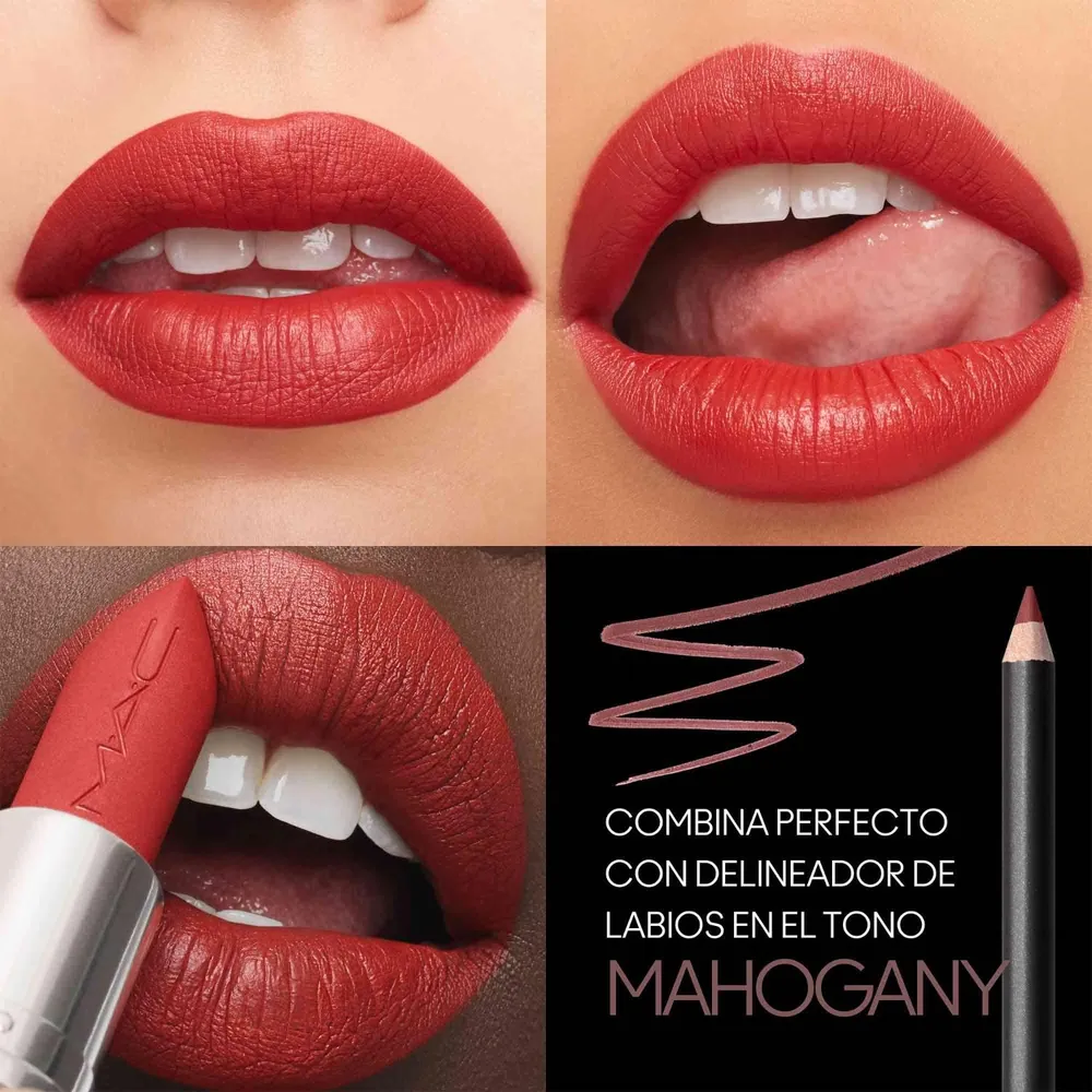 MAC Macximal Silky Matte Lipstick Chili, foto 4