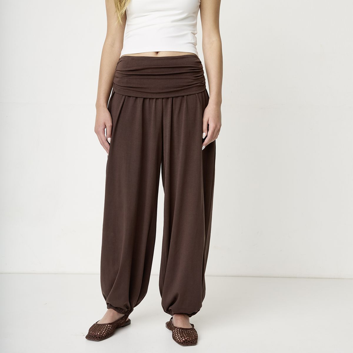 SYBILLA - Pantalón Balloon Mujer Sybilla