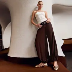 SYBILLA - Pantalón Balloon Mujer