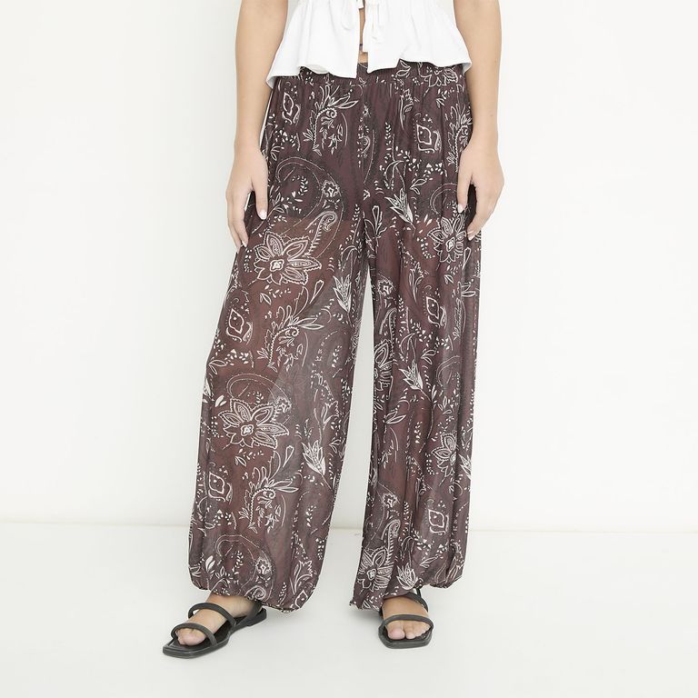 SYBILLA Pantalón Balloon Mujer