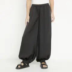 SYBILLA - Pantalón Balloon Satín Mujer