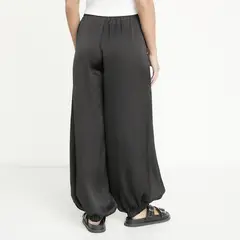 SYBILLA - Pantalón Balloon Satín Mujer