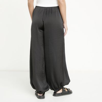 Imagen 2 del producto Pantalón Balloon Satín Mujer