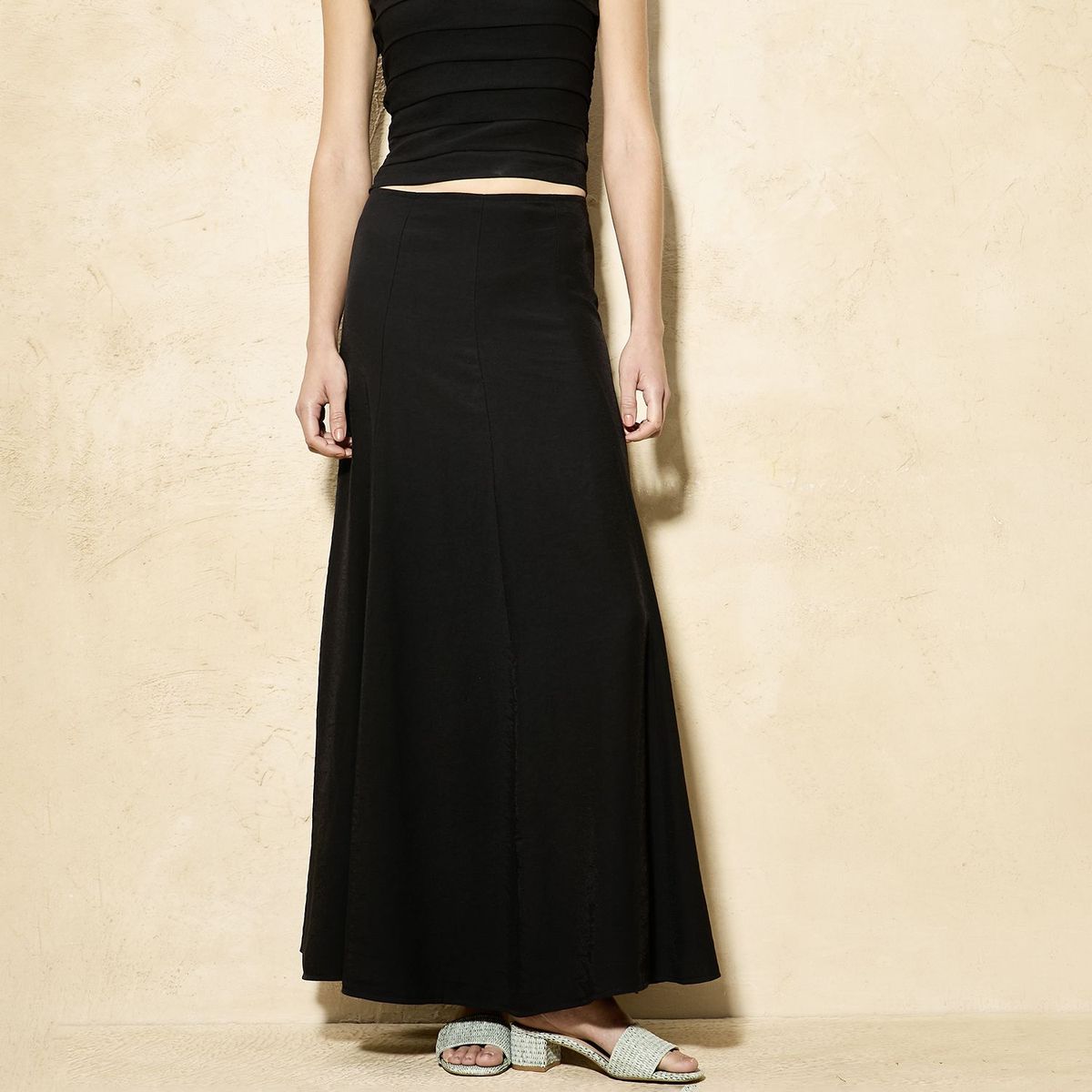 ANDRIZA ATELIER - Falda Larga Mujer Andriza Atelier