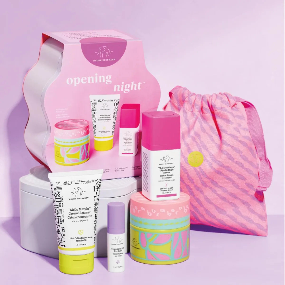 DRUNK ELEPHANT - Hol25 Bora Night Kit - Intl Drunk Elephant