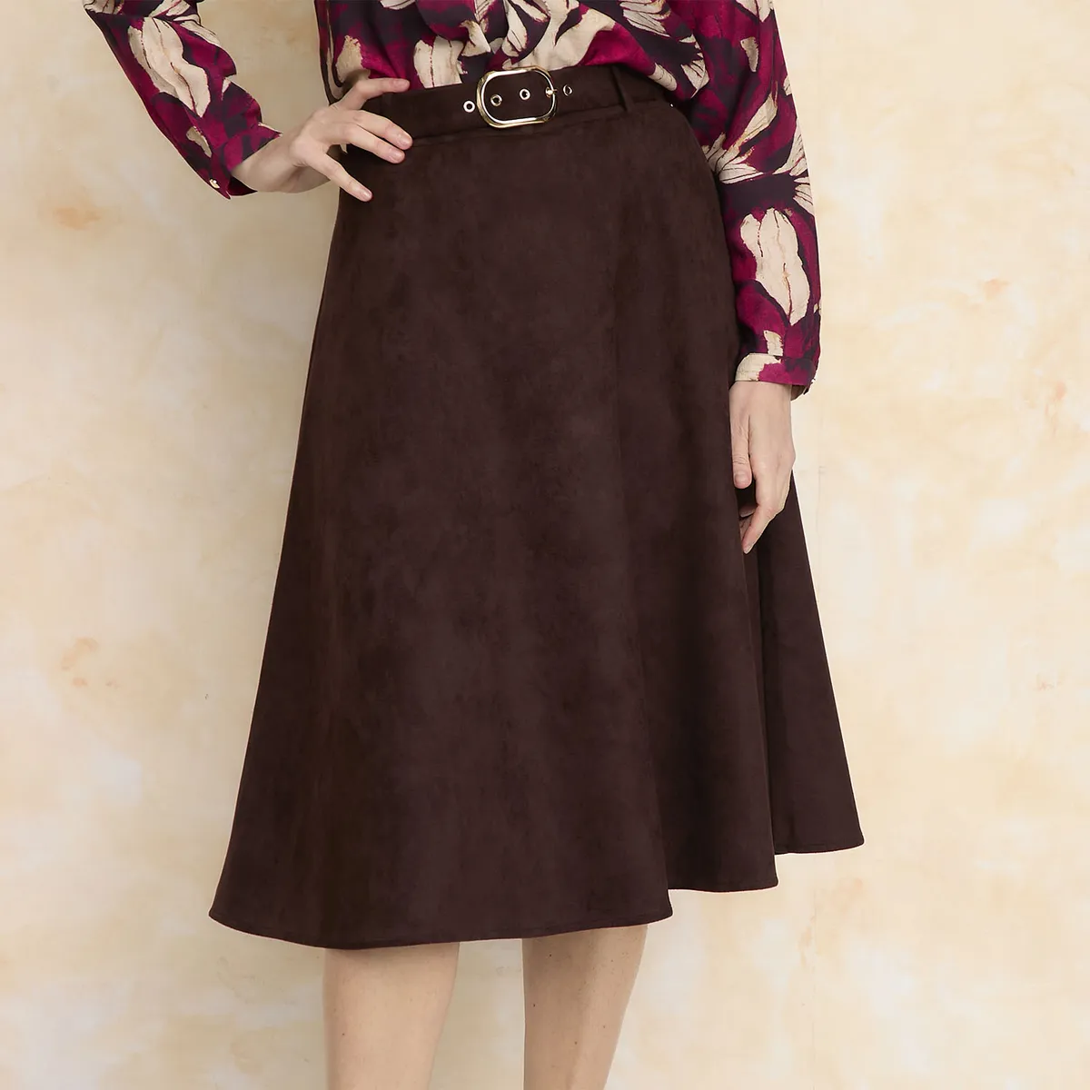 S COCCI - Falda Midi Mujer S Cocci