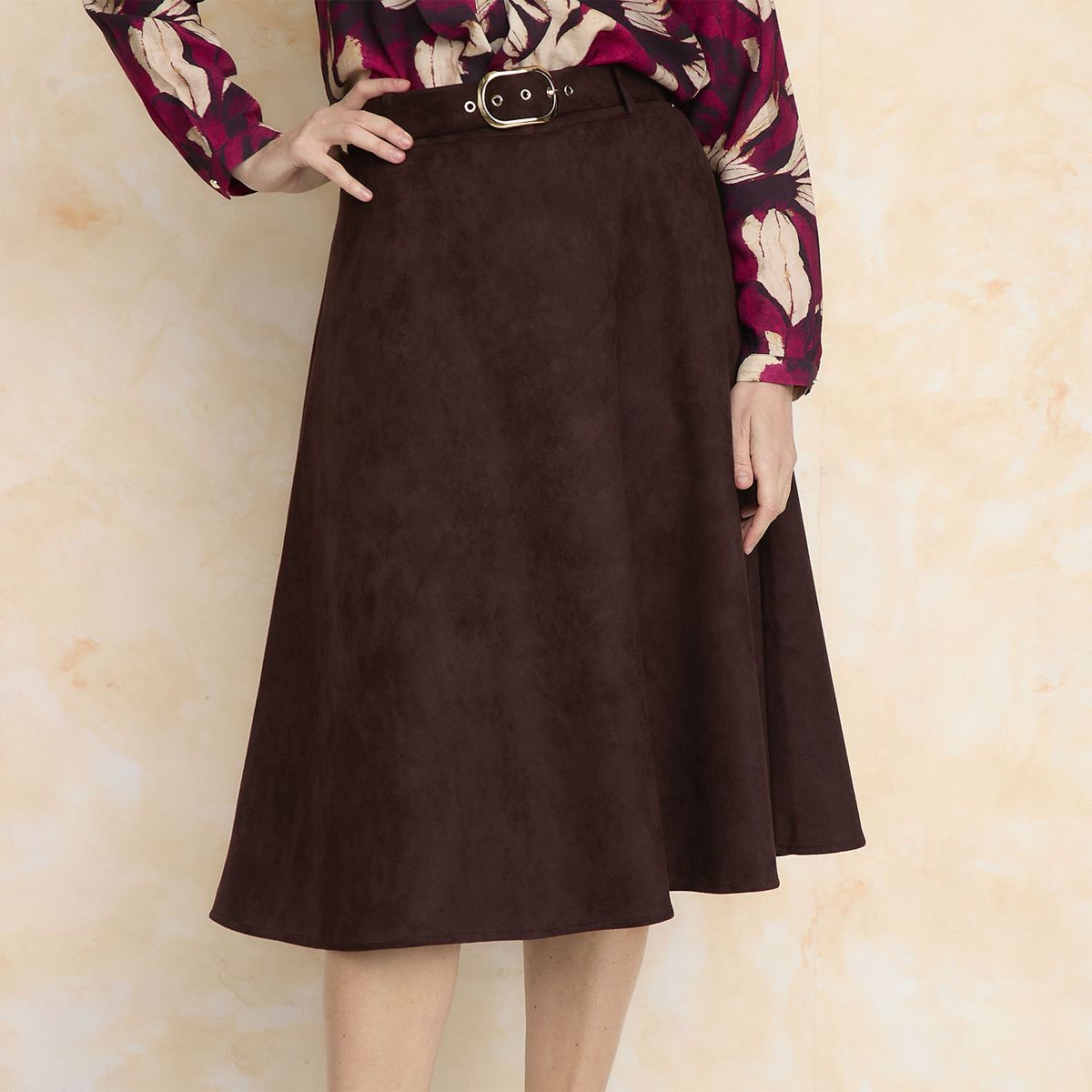 S COCCI - Falda Midi Mujer S Cocci