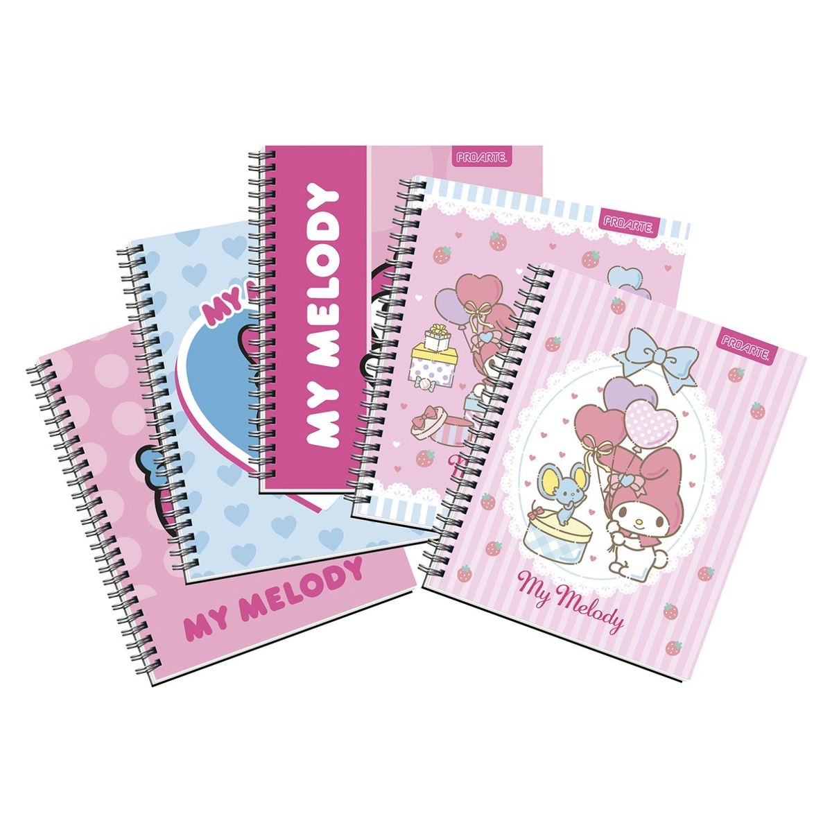 PROARTE - Pack 5 Cuadernos My Melody Proarte