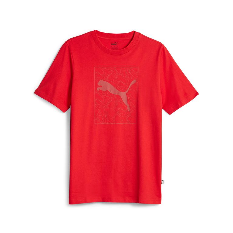 PUMA Polera Manga Corta Algodón Hombre