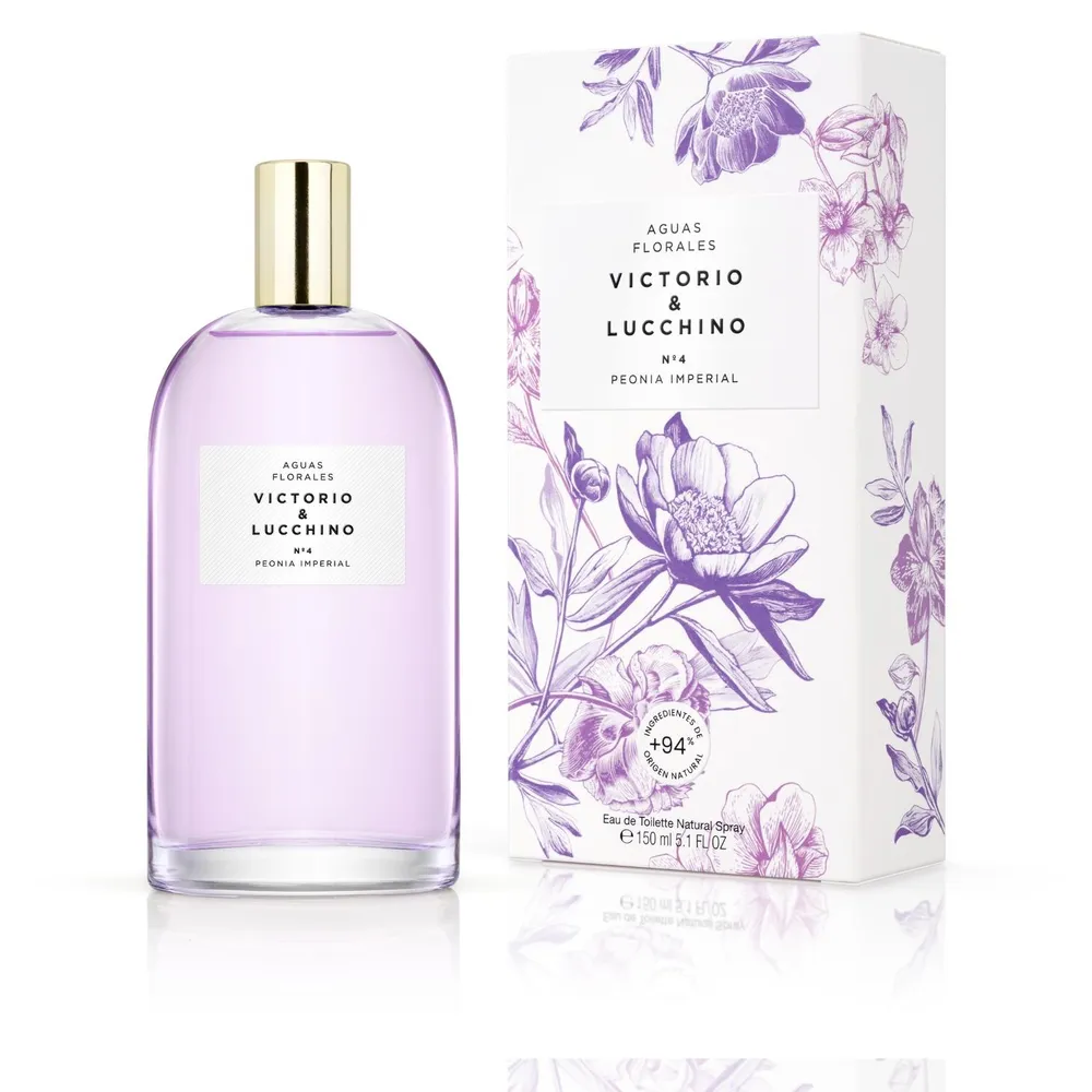 Victorio & Lucchino Aguas Florales Nº4 Peonía Imperial EDT 150 ml, foto 2