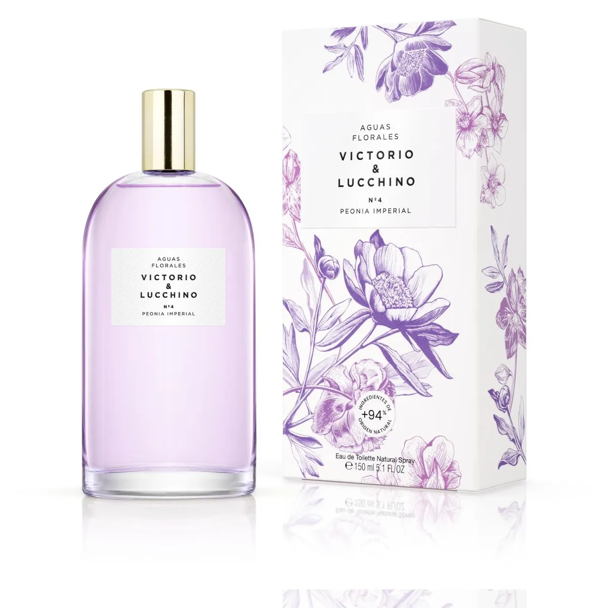 VICTORIO & LUCCHINO - Aguas Florales Nº4 Peonia Imperial Eau De Toilette 150 Ml Victorio & Lucchino