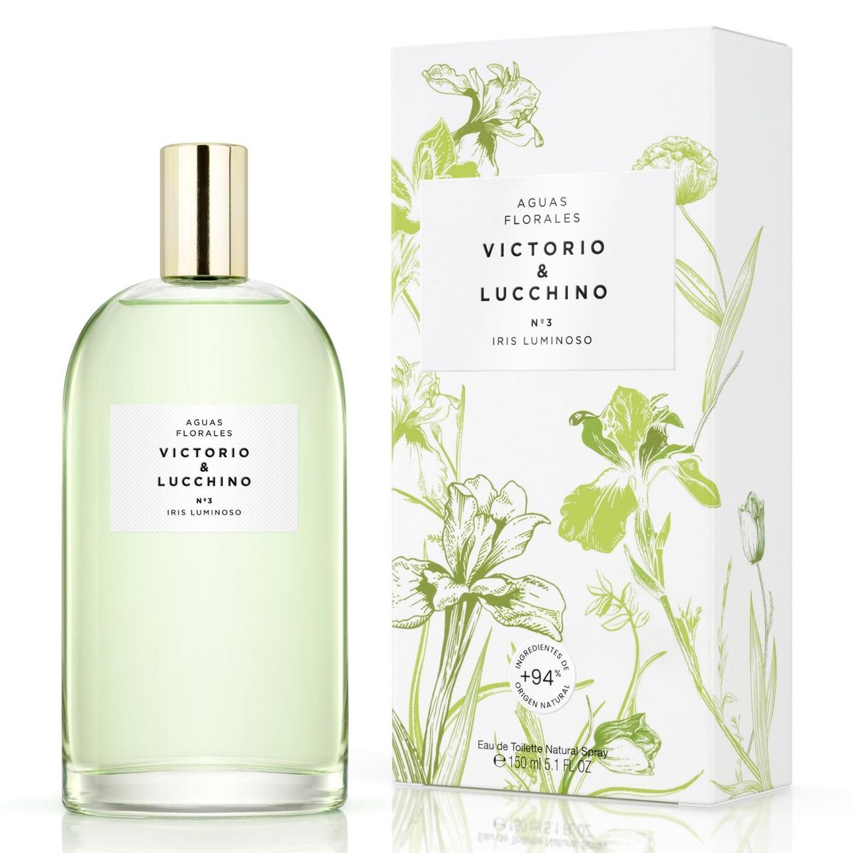VICTORIO & LUCCHINO - Aguas Florales Nº3 Iris Luminoso Eau De Toilette 150 Ml Victorio & Lucchino