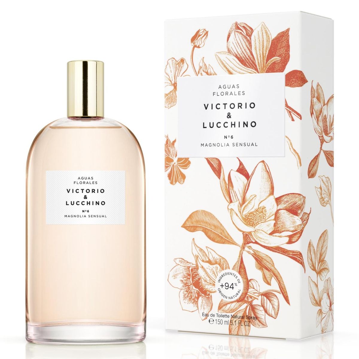 VICTORIO & LUCCHINO - Aguas Florales Nº6 Magnolia Sensual Eau De Toilette 150 Ml Victorio & Lucchino