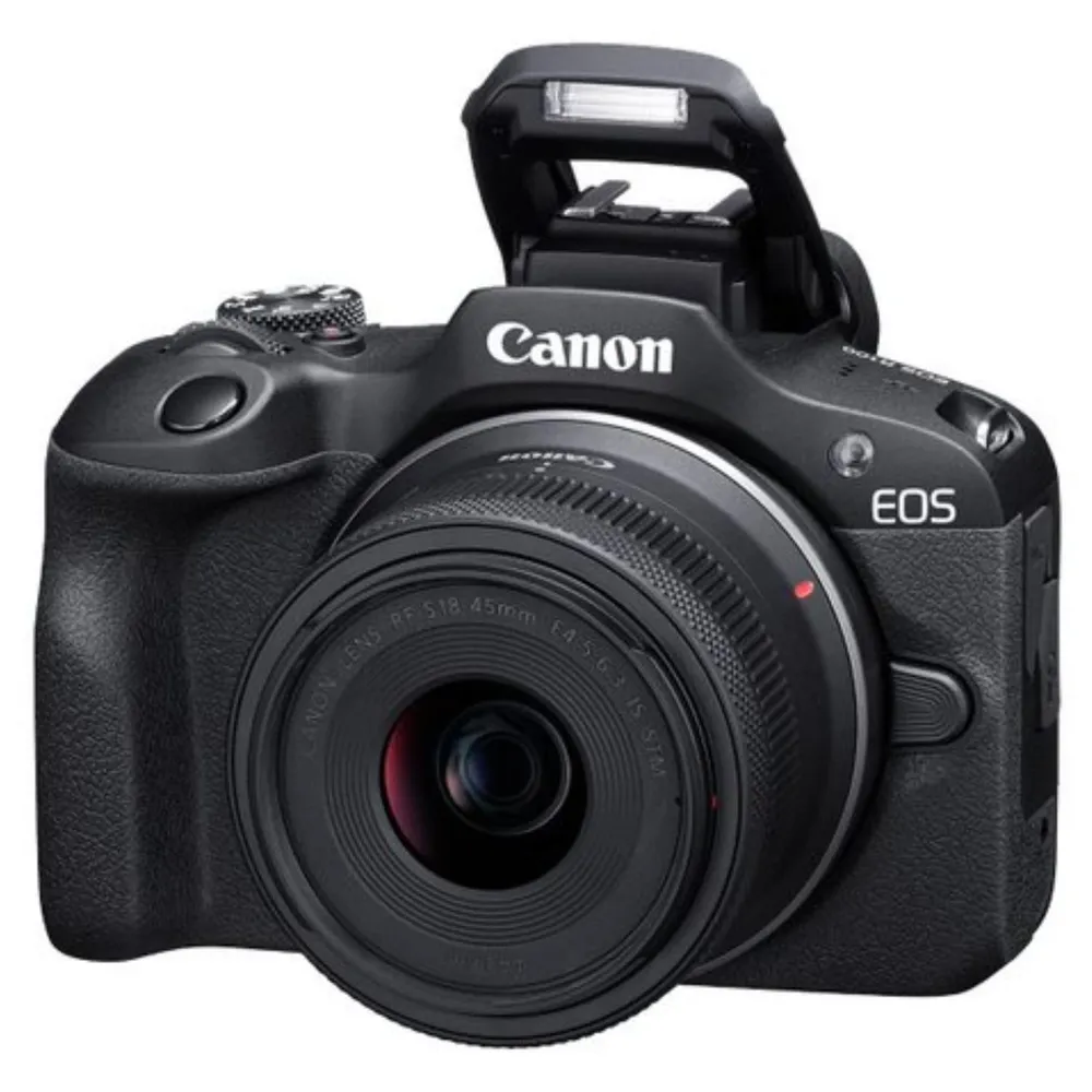 Canon EOS R100 + 18-45 + 75-300 mm Negro, foto 2