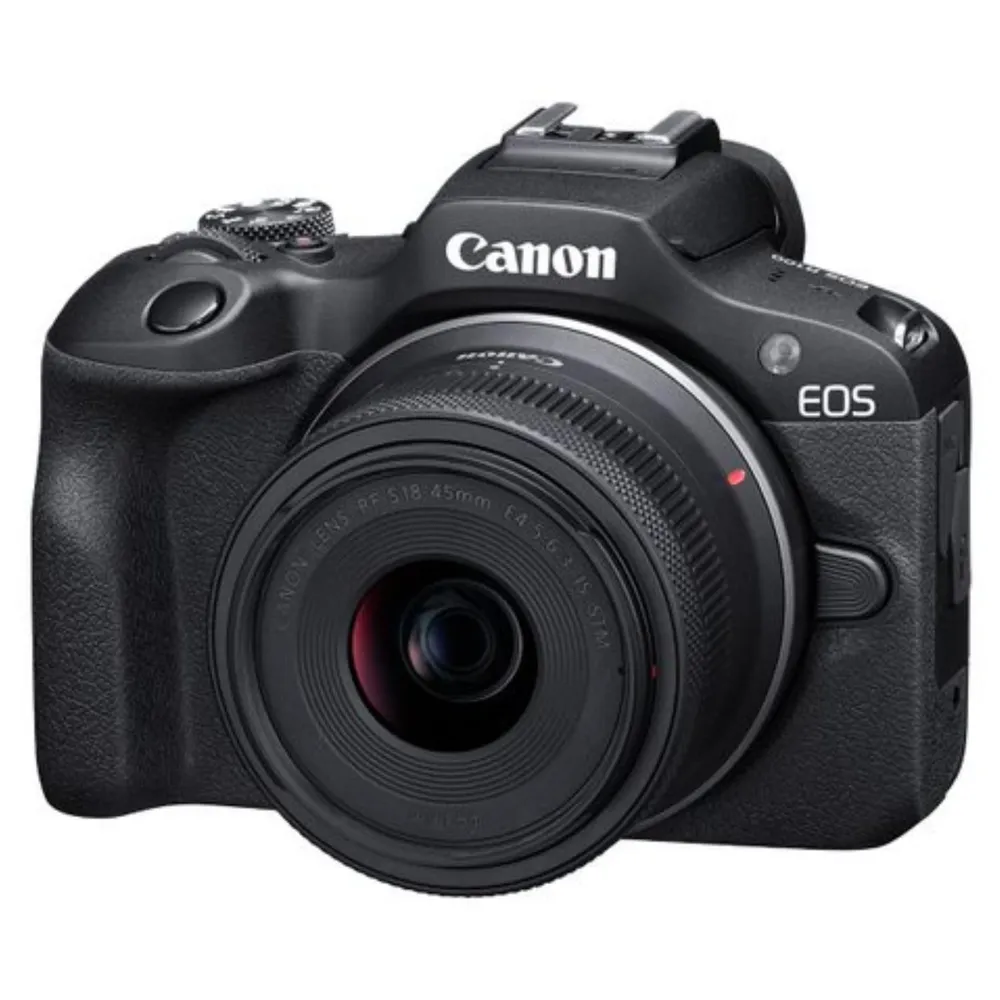 Canon EOS R100 + 18-45 + 75-300 mm Negro, foto 3