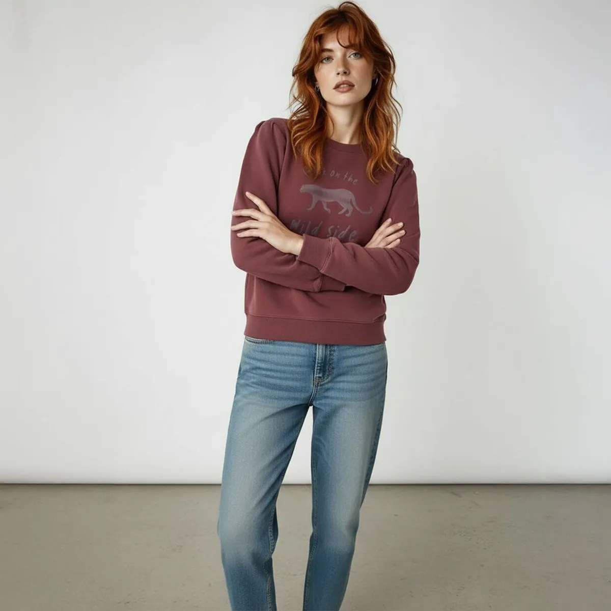 BRICK LONDON - Polerón Wild Side Mujer Brick London