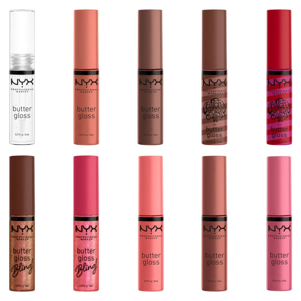 NYX PROFESSIONAL MAKEUP - Butter Gloss Kit Nyx Professional Makeup
