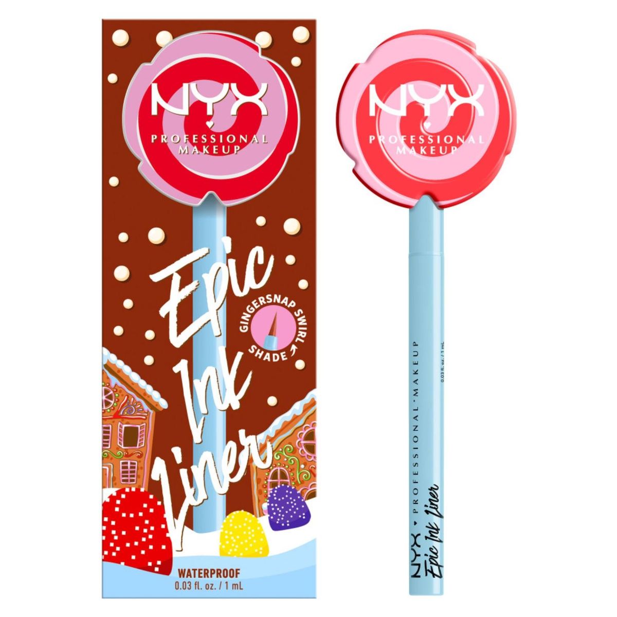 NYX PROFESSIONAL MAKEUP - Delineador De Ojos Lollipop Liner Gingersna Swirl Nyx Professional Makeup