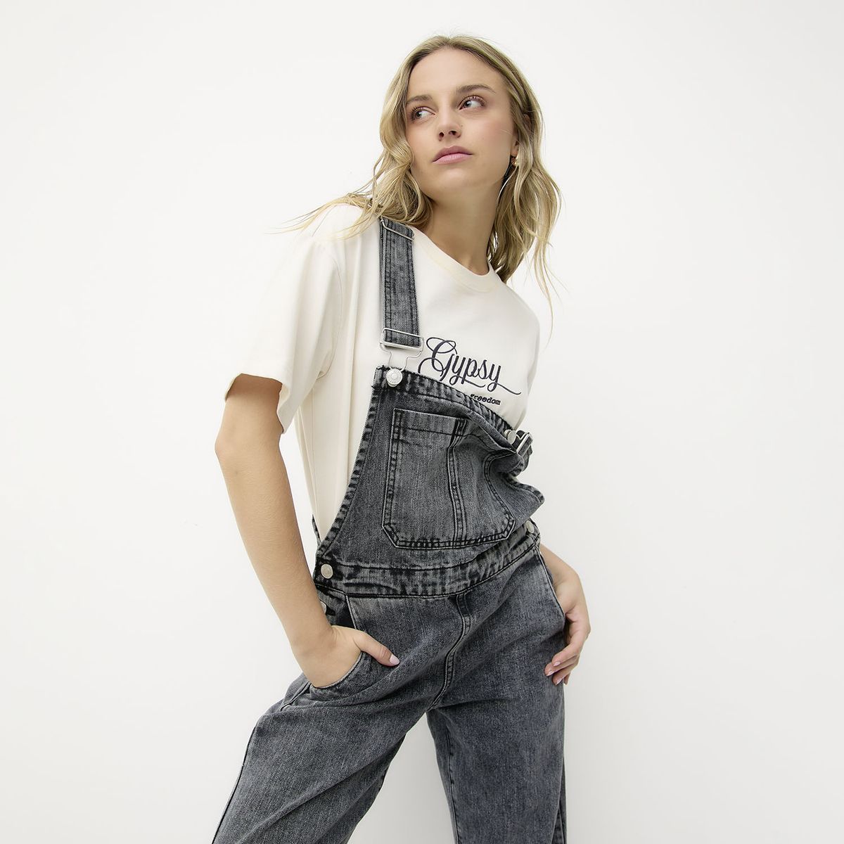 SYBILLA - Jardinera Hebillas Mujer Sybilla