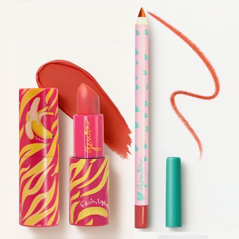 Dúo Peachywarm - Lapiz Labial y Delineador Cremoso